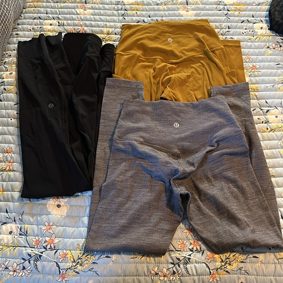 Lululemon Leggings Bundle of 3 - Picture 4 of 11